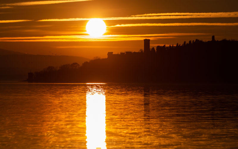 UN GIORNO TRA LE ISOLE DEL LAGO TRASIMENO 

